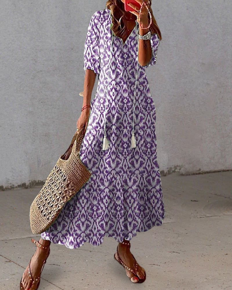 Dianna | Boho Buikbedekkende Jurk