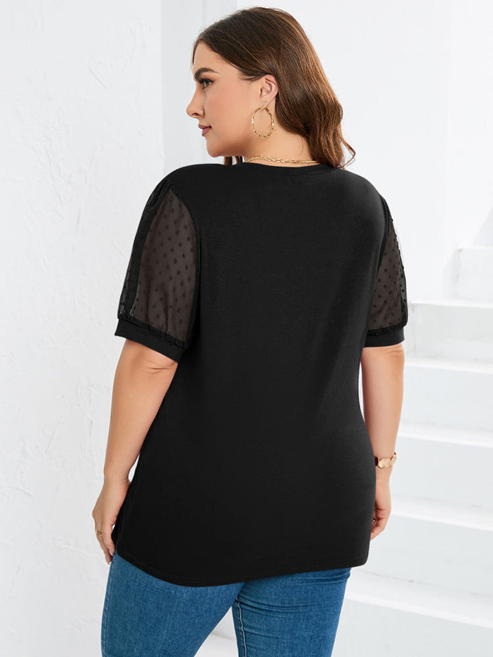 Rhianna | Elegante Top met Pofmouwen